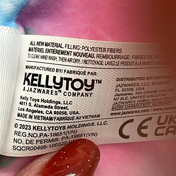 Squishmallow Moonie Water Bear Squishmallow - Ultra Rare Tag- NEW - Picture 8 of 8